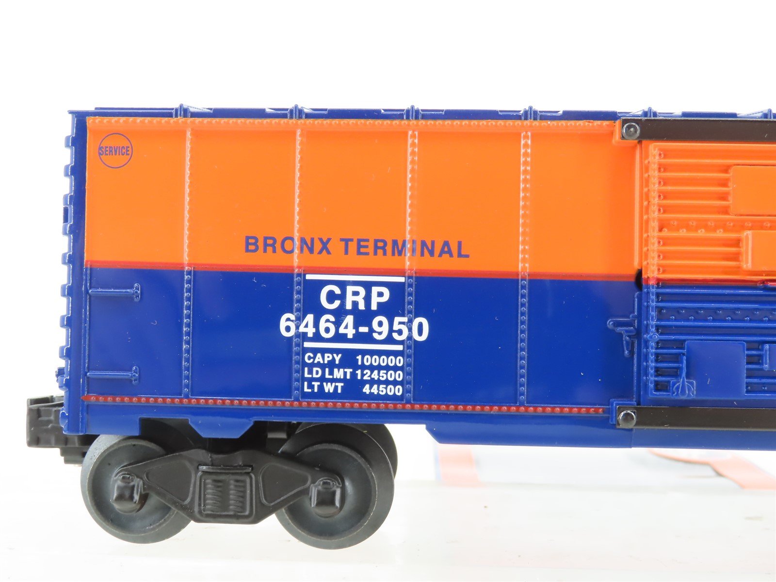 O Gauge 3-Rail Lionel 6-39343 CRP Jersey Central Bronx Terminal Box Car 6464-950