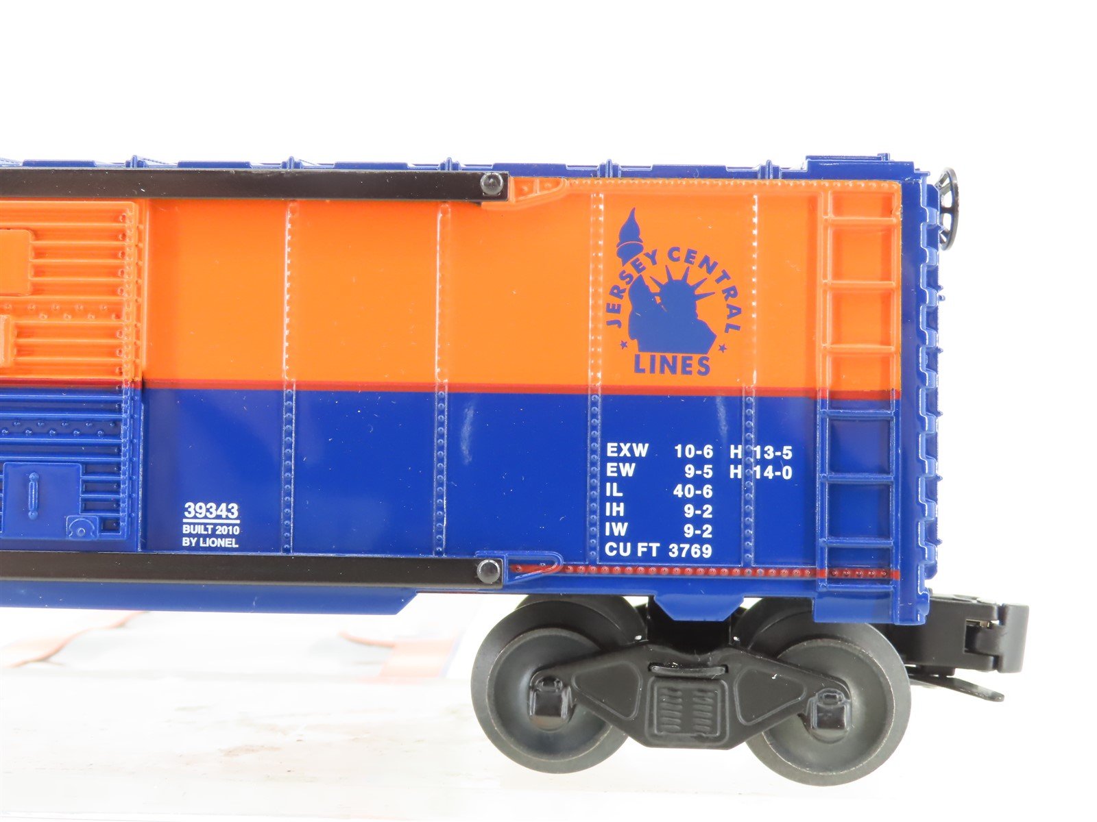 O Gauge 3-Rail Lionel 6-39343 CRP Jersey Central Bronx Terminal Box Car 6464-950