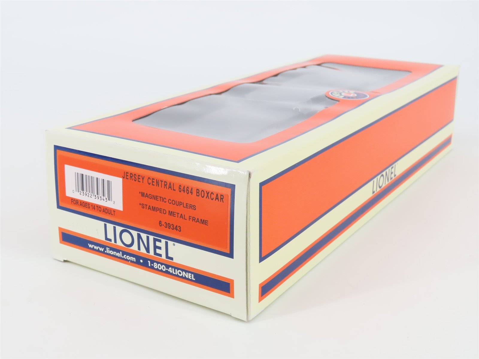 O Gauge 3-Rail Lionel 6-39343 CRP Jersey Central Bronx Terminal Box Car 6464-950