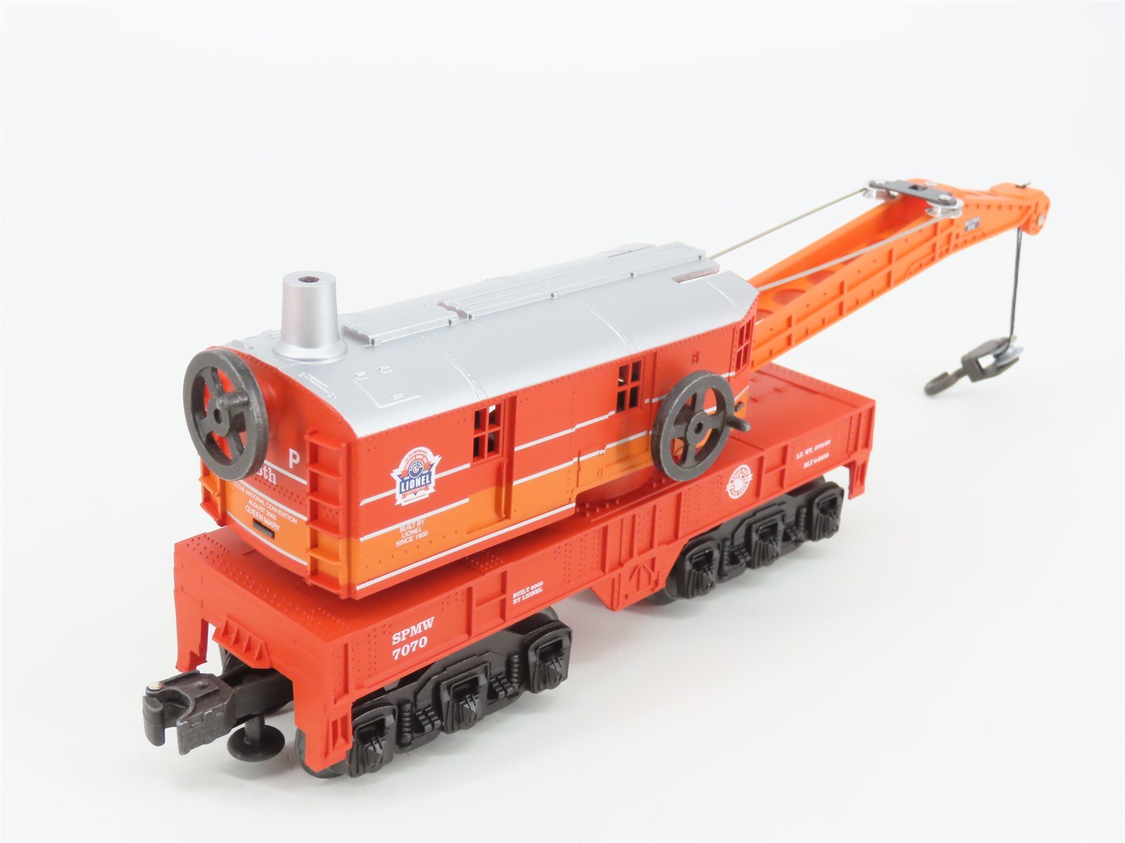O Gauge 3-Rail Lionel 6-52194 SPMW Southern Pacific Railroad Crane #7070