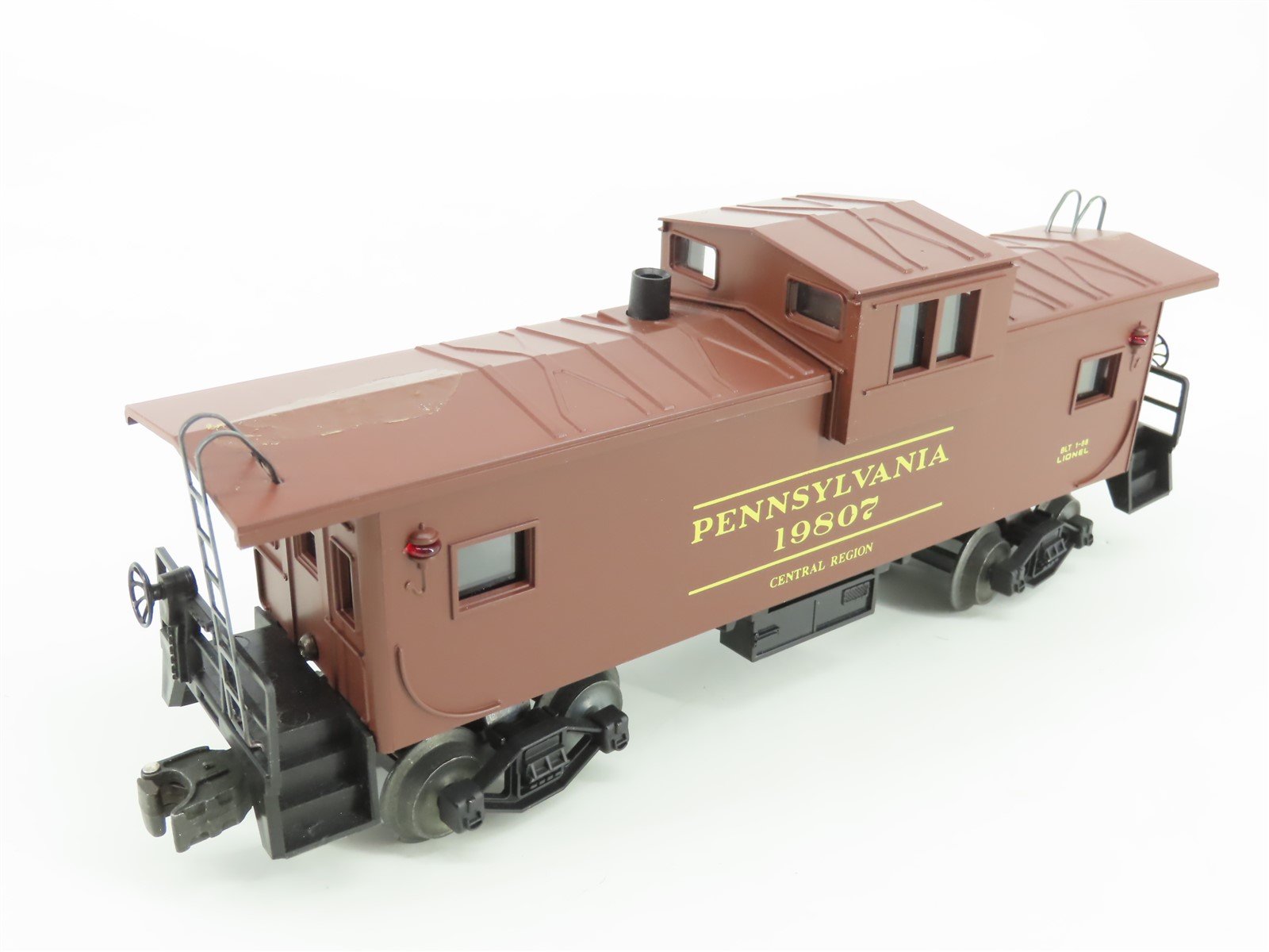 O Gauge 3-Rail Lionel 6-19807 PRR Pennsylvania Railroad Caboose #19807 w/ Smoke