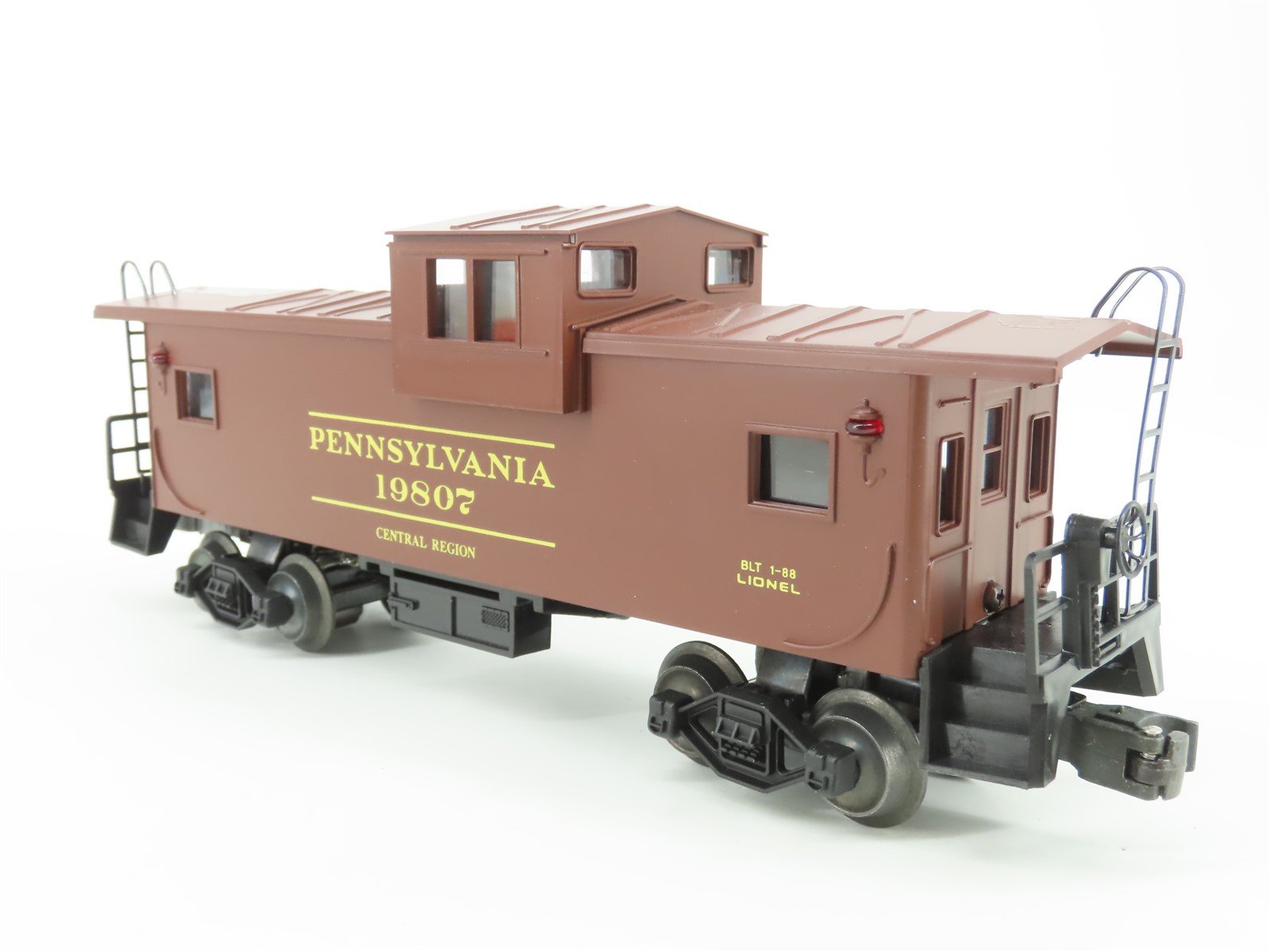 O Gauge 3-Rail Lionel 6-19807 PRR Pennsylvania Railroad Caboose #19807 w/ Smoke