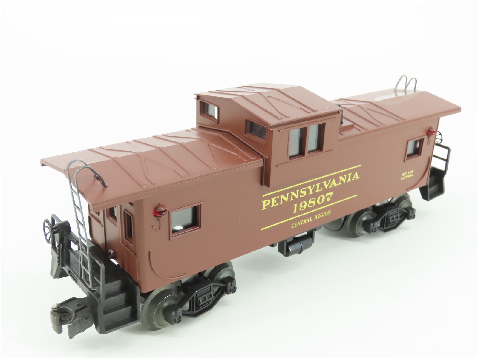 O Gauge 3-Rail Lionel 6-19807 PRR Pennsylvania Railroad Caboose #19807 w/ Smoke