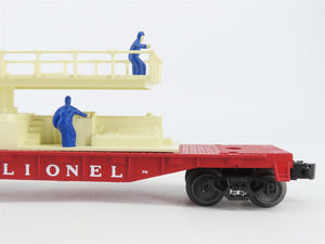 O Gauge 3-Rail Lionel Postwar 6-36870 Track Maintenance Car #6812 w/ Figures
