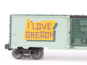 O Gauge 3-Rail Lionel 6-29928 I Love Oregon Single Door Box Car #29928