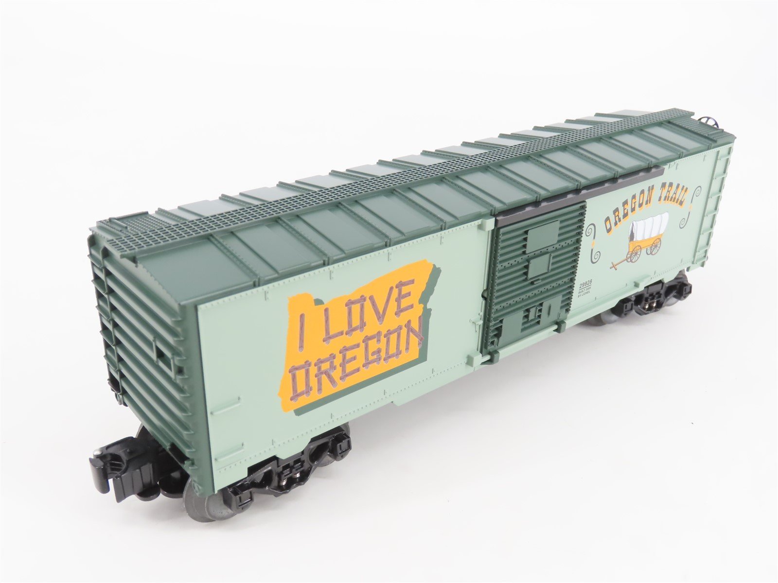 O Gauge 3-Rail Lionel 6-29928 I Love Oregon Single Door Box Car #29928
