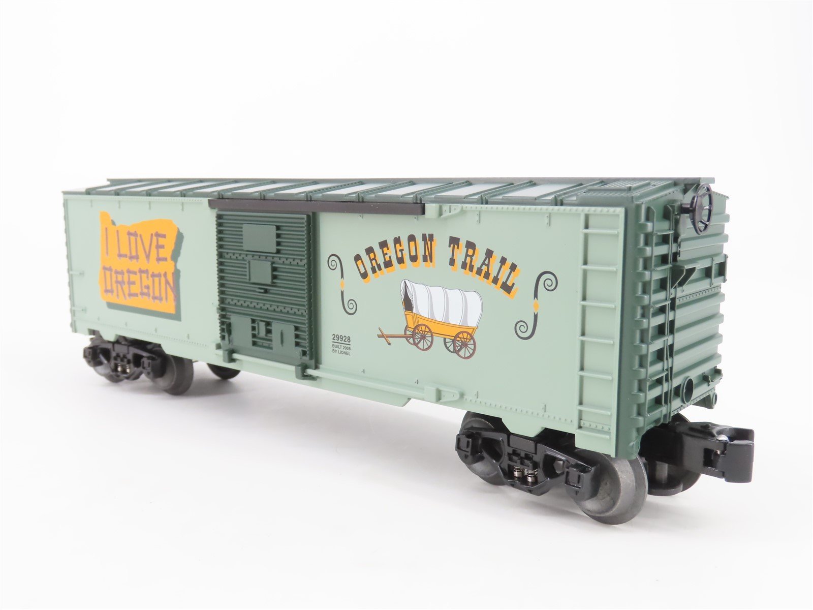 O Gauge 3-Rail Lionel 6-29928 I Love Oregon Single Door Box Car #29928