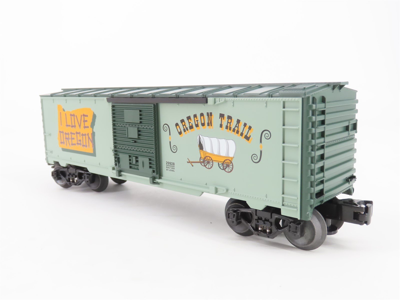 O Gauge 3-Rail Lionel 6-29928 I Love Oregon Single Door Box Car #29928