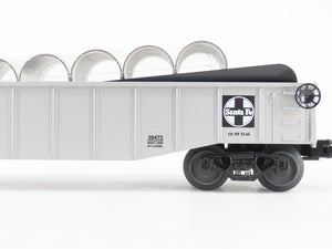 O Gauge 3-Rail Lionel 6-39472 ATSF Santa Fe Railroad Culvert Gondola #90296