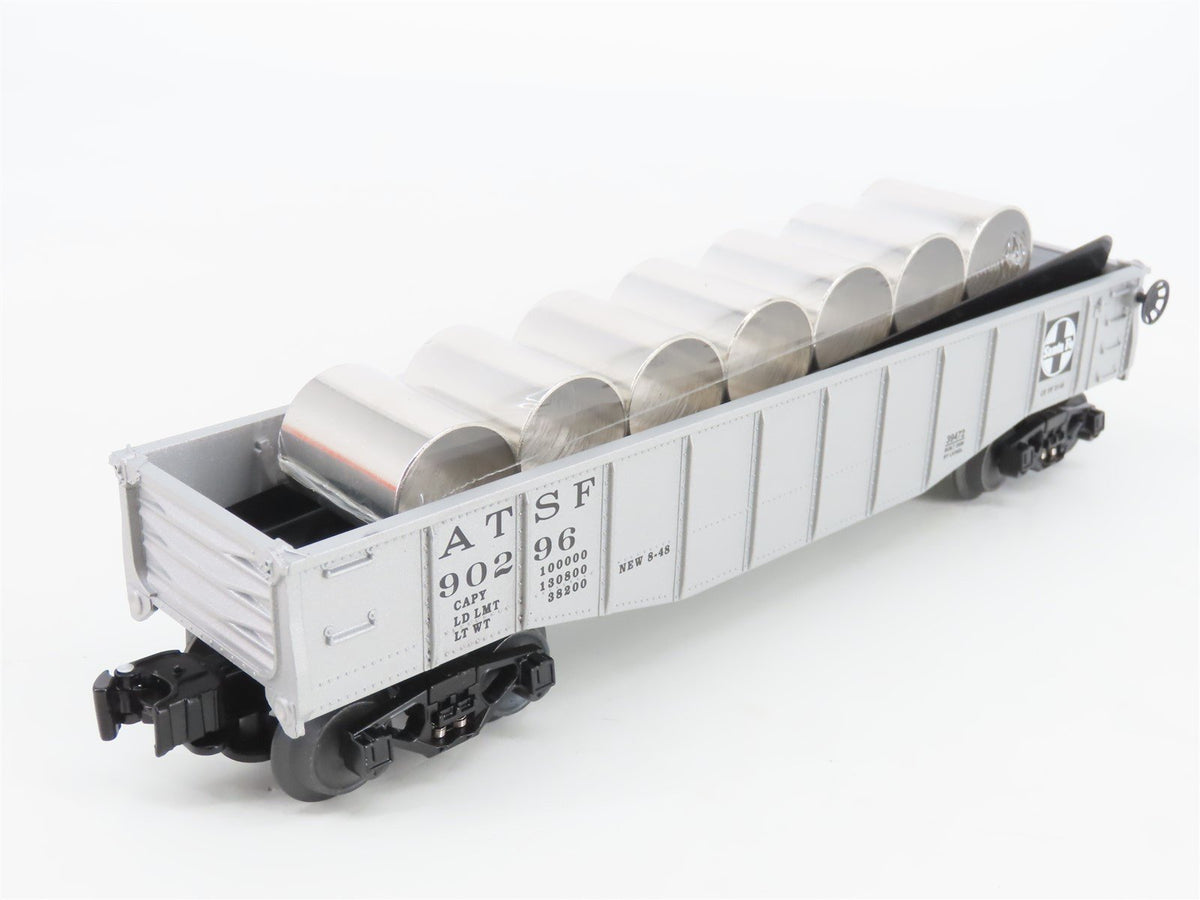 O Gauge 3-Rail Lionel 6-39472 ATSF Santa Fe Railroad Culvert Gondola #90296