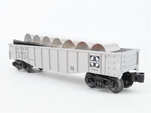 O Gauge 3-Rail Lionel 6-39472 ATSF Santa Fe Railroad Culvert Gondola #90296