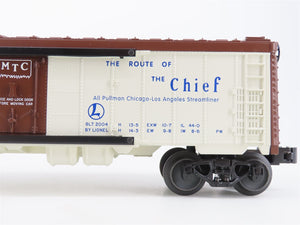 O Gauge 3-Rail Lionel Postwar 6-19564 SFRD Santa Fe Chief Reefer #6672