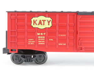 O Gauge 3-Rail Lionel 6-15021 M-K-T Katy Waffle Sided Box Car #15021