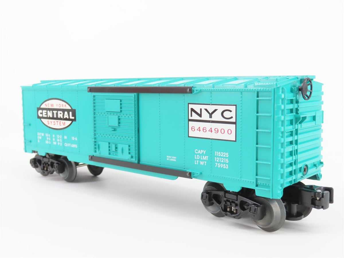 O Gauge 3-Rail Lionel 6-39206 NYC New York Central Single Door Box Car #6464900