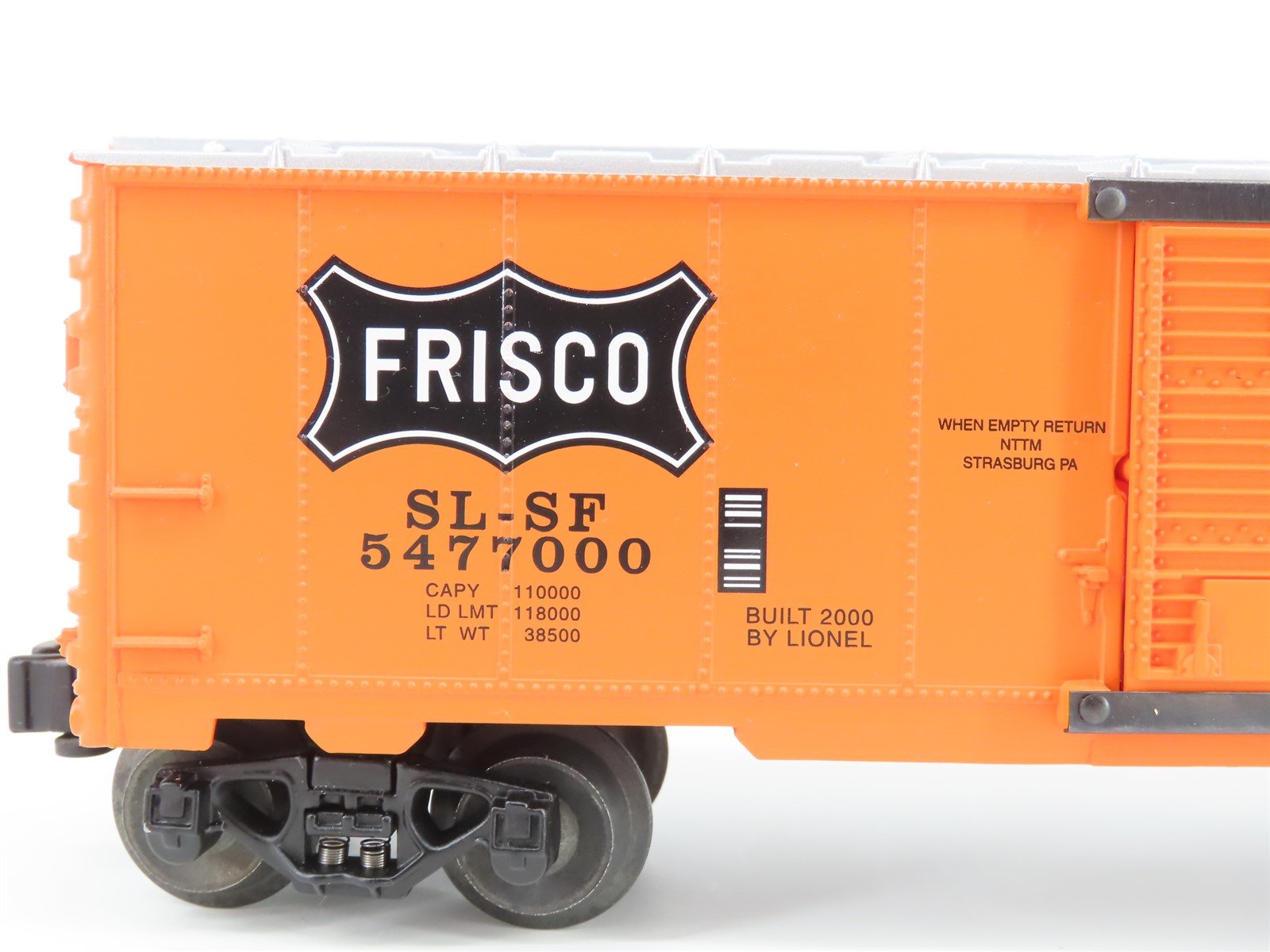 O Gauge 3-Rail Lionel 6-52198 SL-SF Frisco Single Door Box Car #5477000