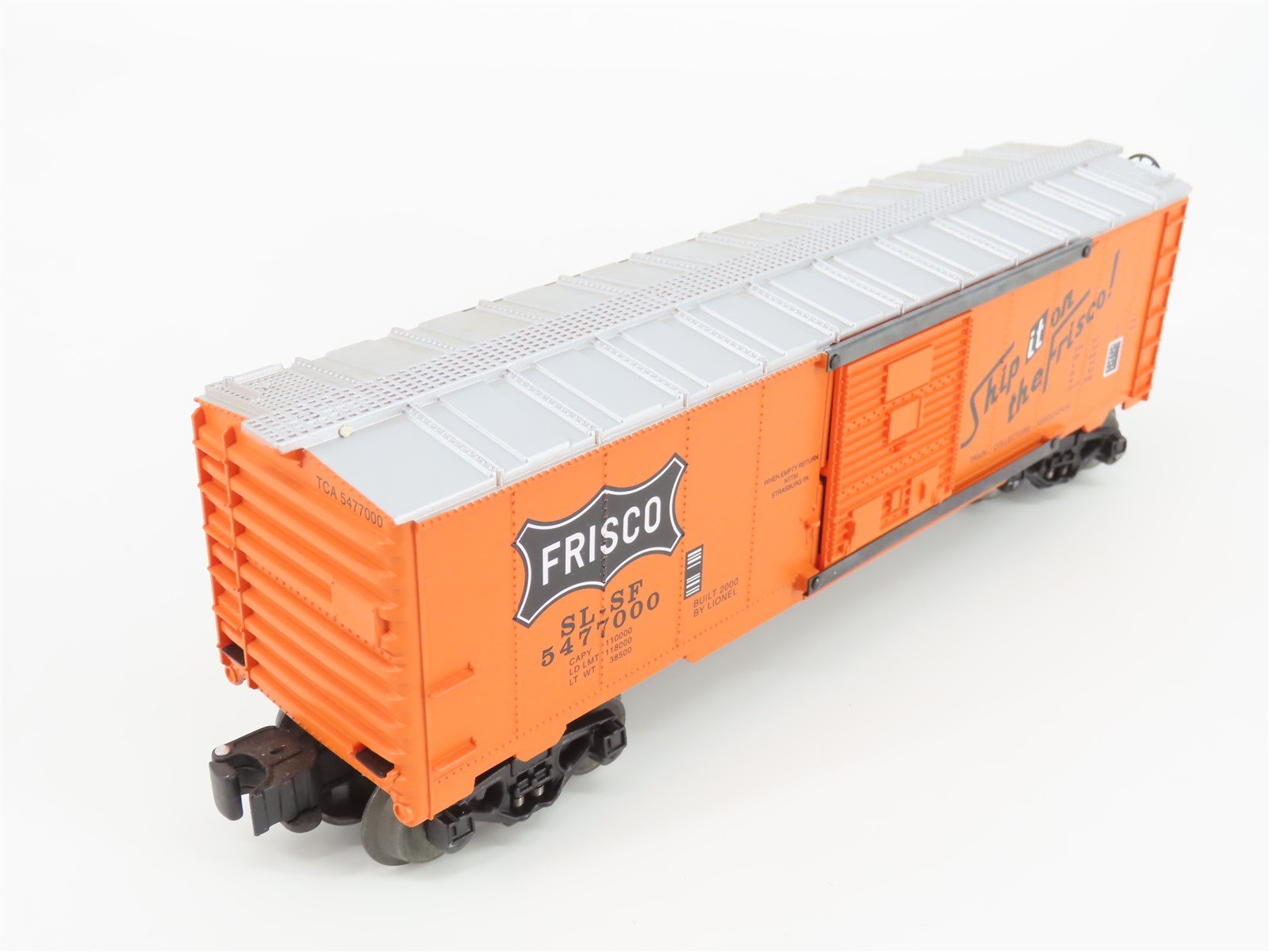 O Gauge 3-Rail Lionel 6-52198 SL-SF Frisco Single Door Box Car #5477000