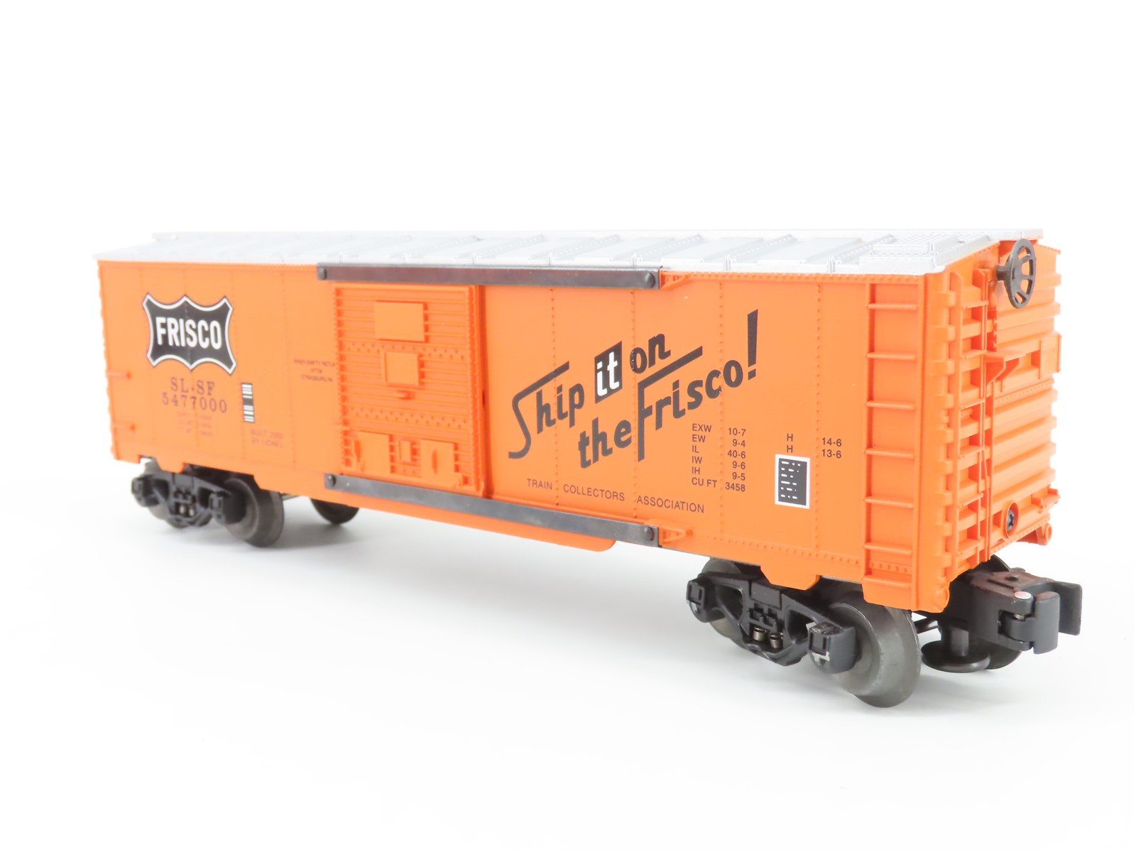 O Gauge 3-Rail Lionel 6-52198 SL-SF Frisco Single Door Box Car #5477000