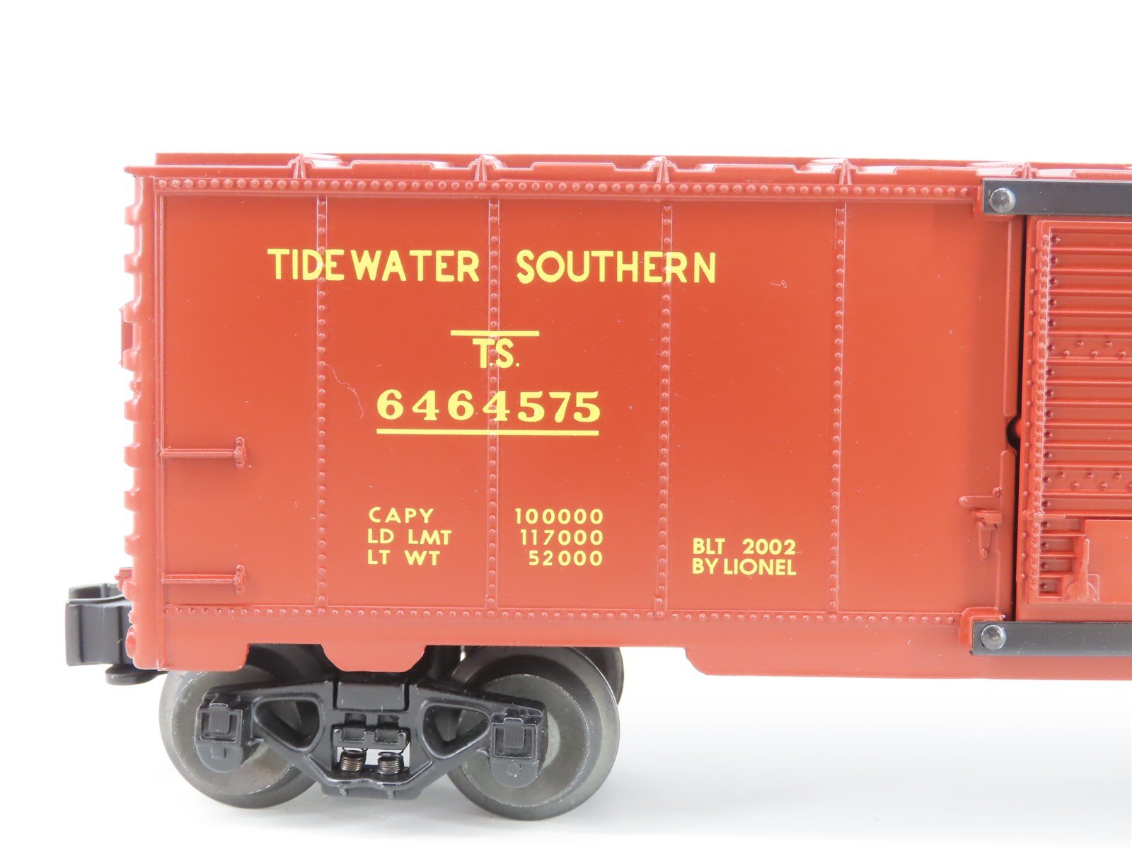O Gauge 3-Rail Lionel 6-39225 TS Tidewater Southern Single Door Box Car #6464575