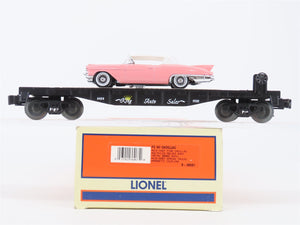 O Gauge 3-Rail Lionel 6-36067 King Auto Sales Flat Car #6424 w/ Cadillac
