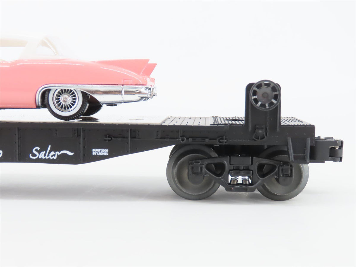 O Gauge 3-Rail Lionel 6-36067 King Auto Sales Flat Car #6424 w/ Cadillac