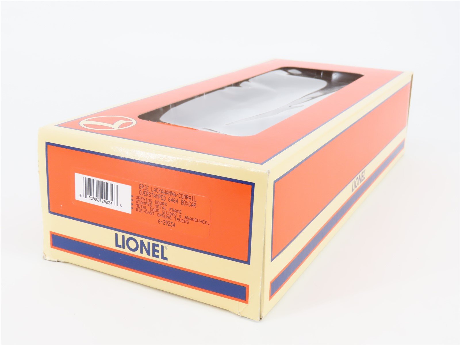 O Gauge 3-Rail Lionel 6-29234 EL/CR Conrail Overstamped Box Car #6464-698