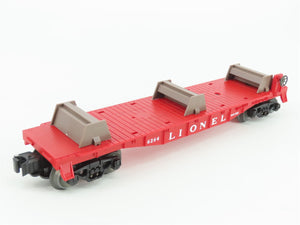 O Gauge 3-Rail Lionel 6-19484 Flat Car #6264 w/ Lumber Load