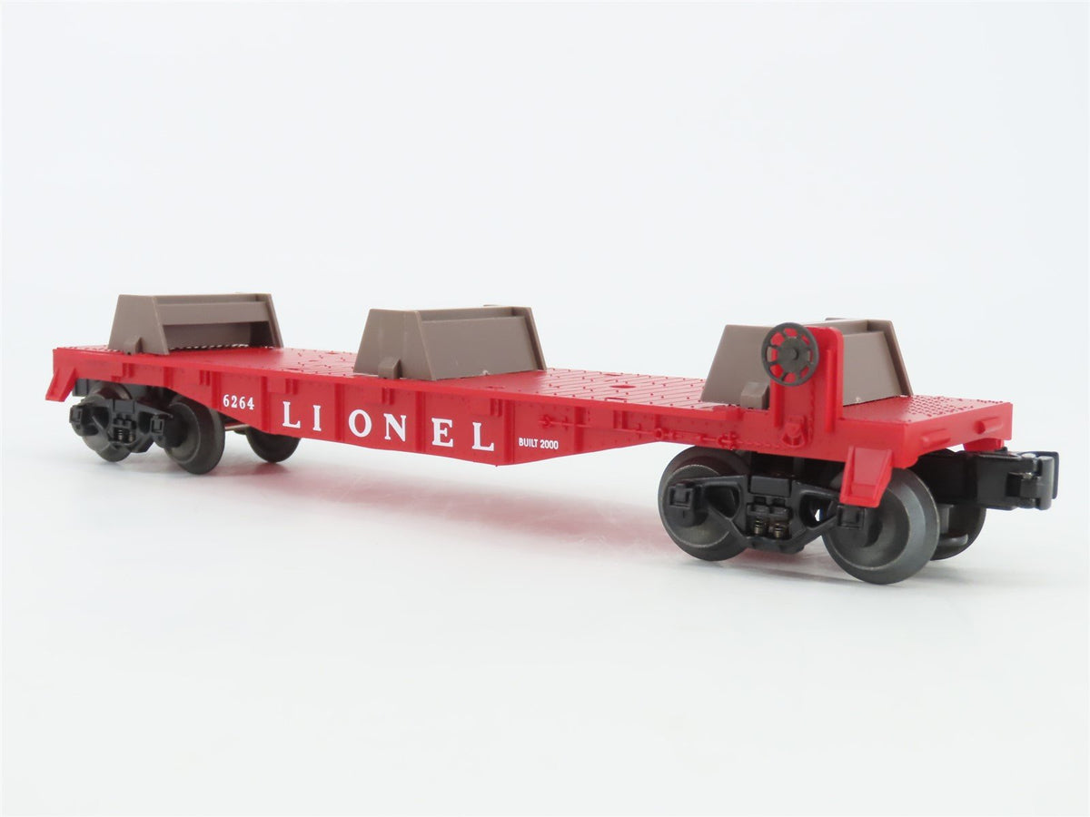O Gauge 3-Rail Lionel 6-19484 Flat Car #6264 w/ Lumber Load