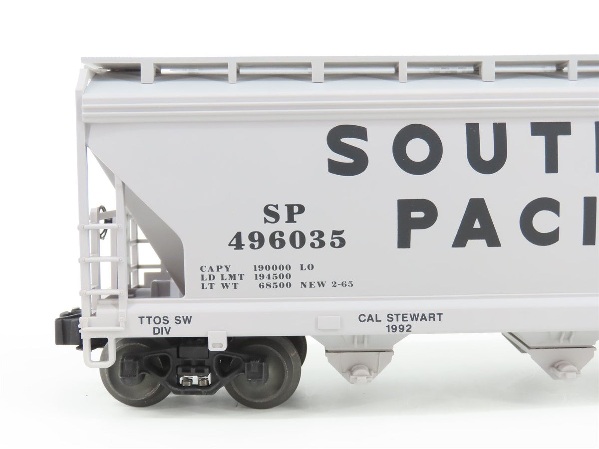 O Gauge 3-Rail Lionel 6-19962 TTOS 1992 SP Southern Pacific 3-Bay Hopper #496035