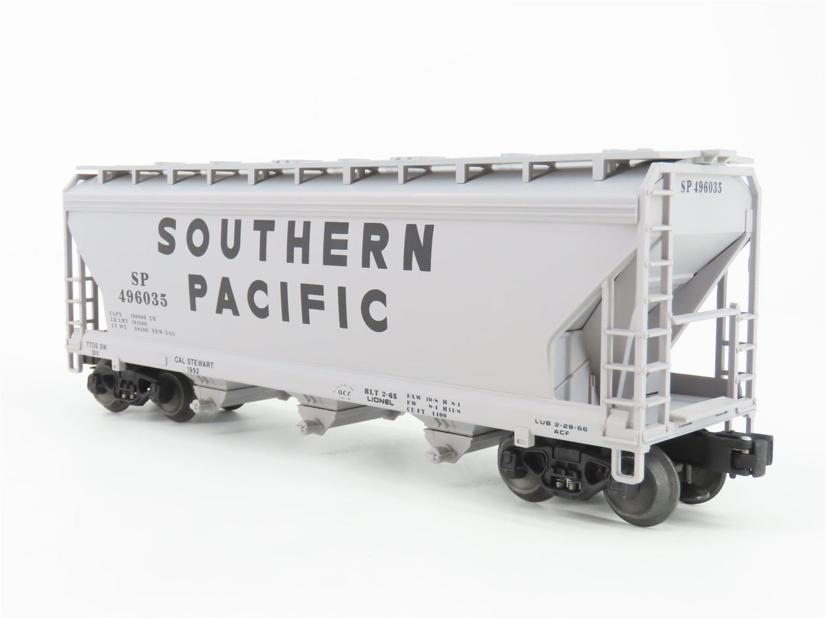 O Gauge 3-Rail Lionel 6-19962 TTOS 1992 SP Southern Pacific 3-Bay Hopper #496035