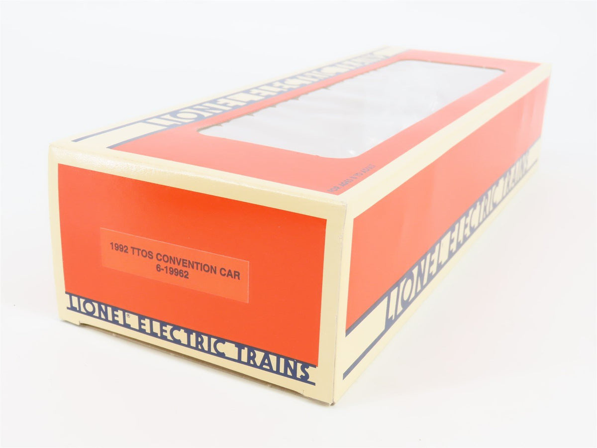 O Gauge 3-Rail Lionel 6-19962 TTOS 1992 SP Southern Pacific 3-Bay Hopper #496035