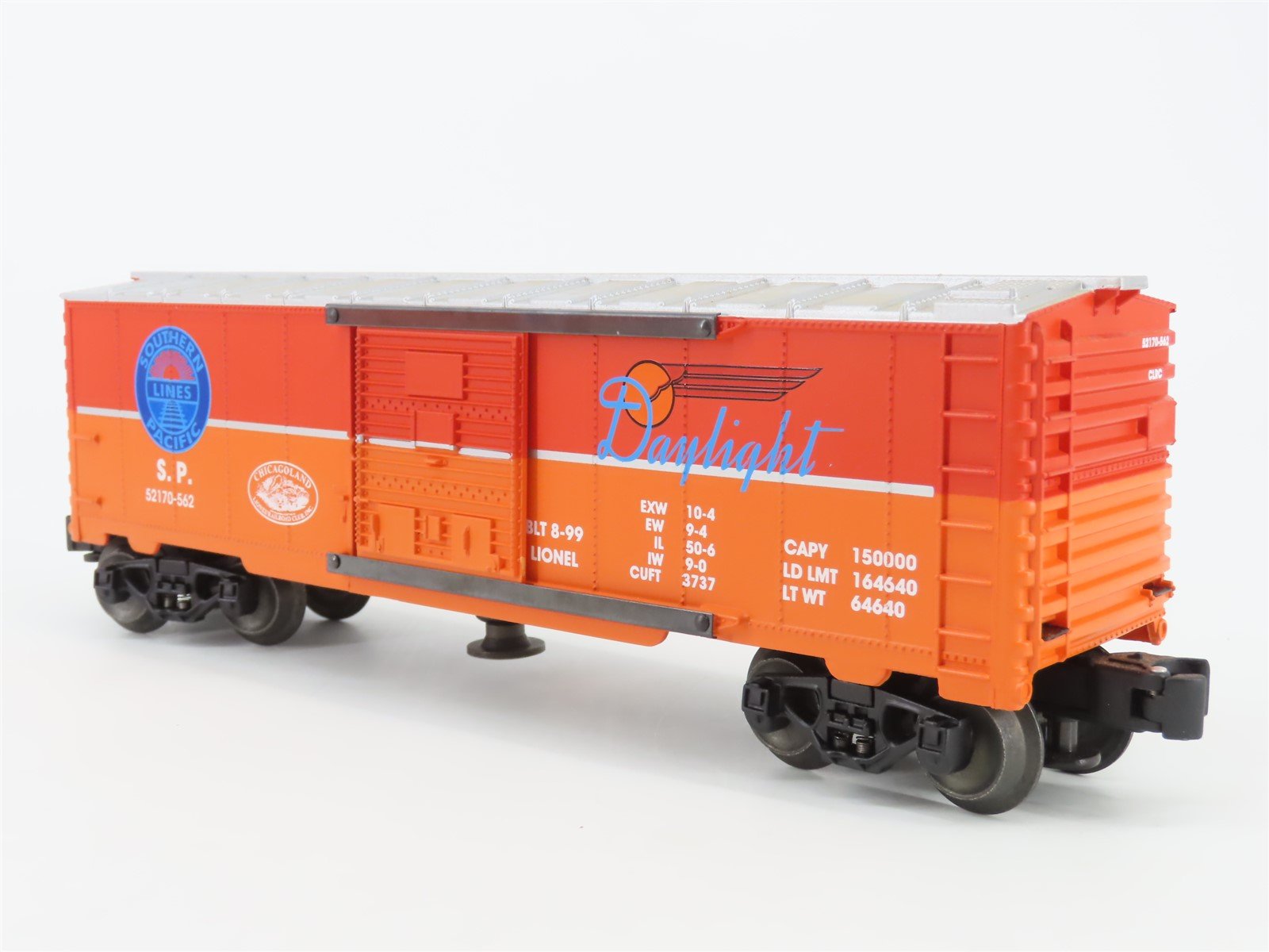 O Gauge 3-Rail Lionel 6-52170 LRRC SP Uncle Herb Action Box Car #52170-562