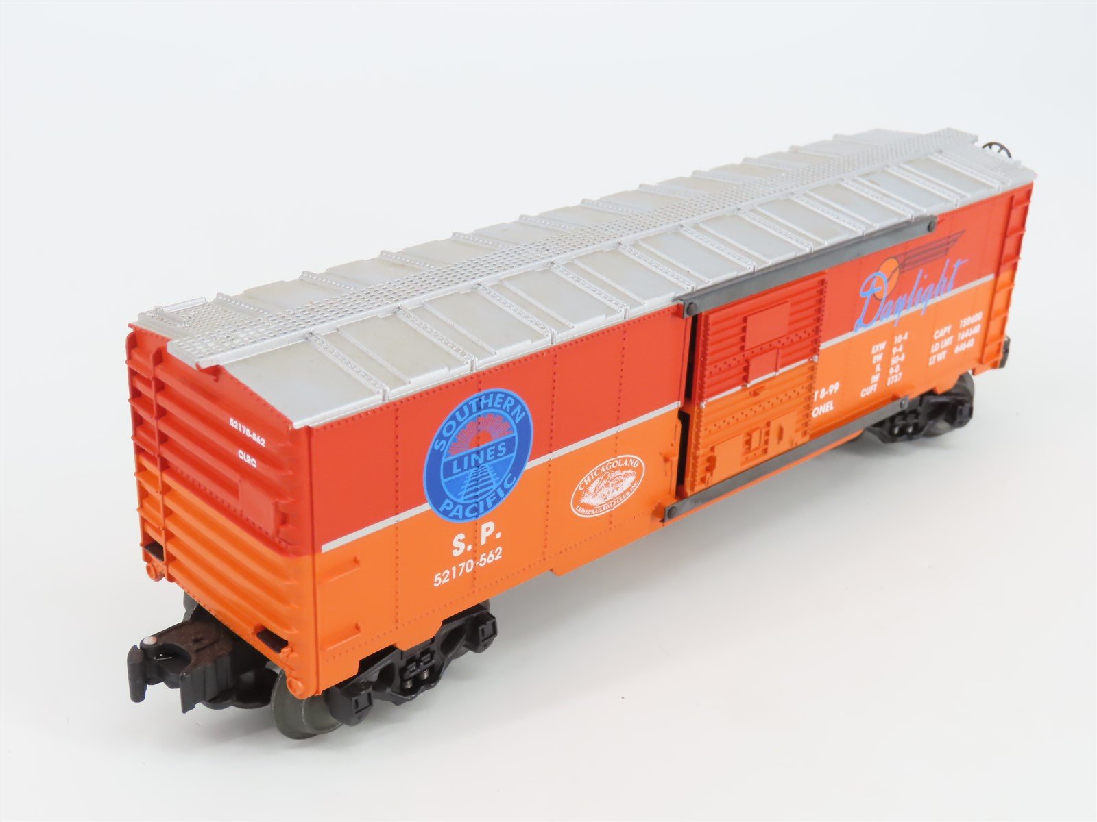 O Gauge 3-Rail Lionel 6-52170 LRRC SP Uncle Herb Action Box Car #52170-562