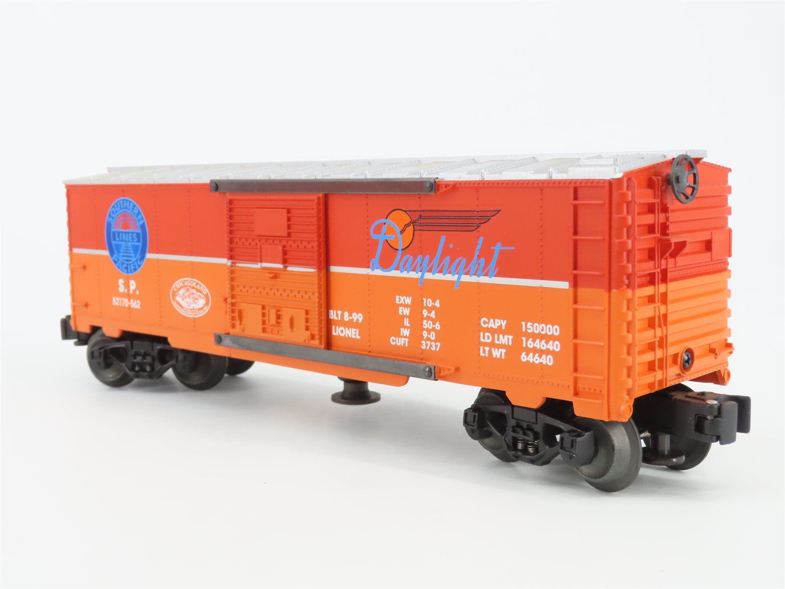 O Gauge 3-Rail Lionel 6-52170 LRRC SP Uncle Herb Action Box Car #52170-562