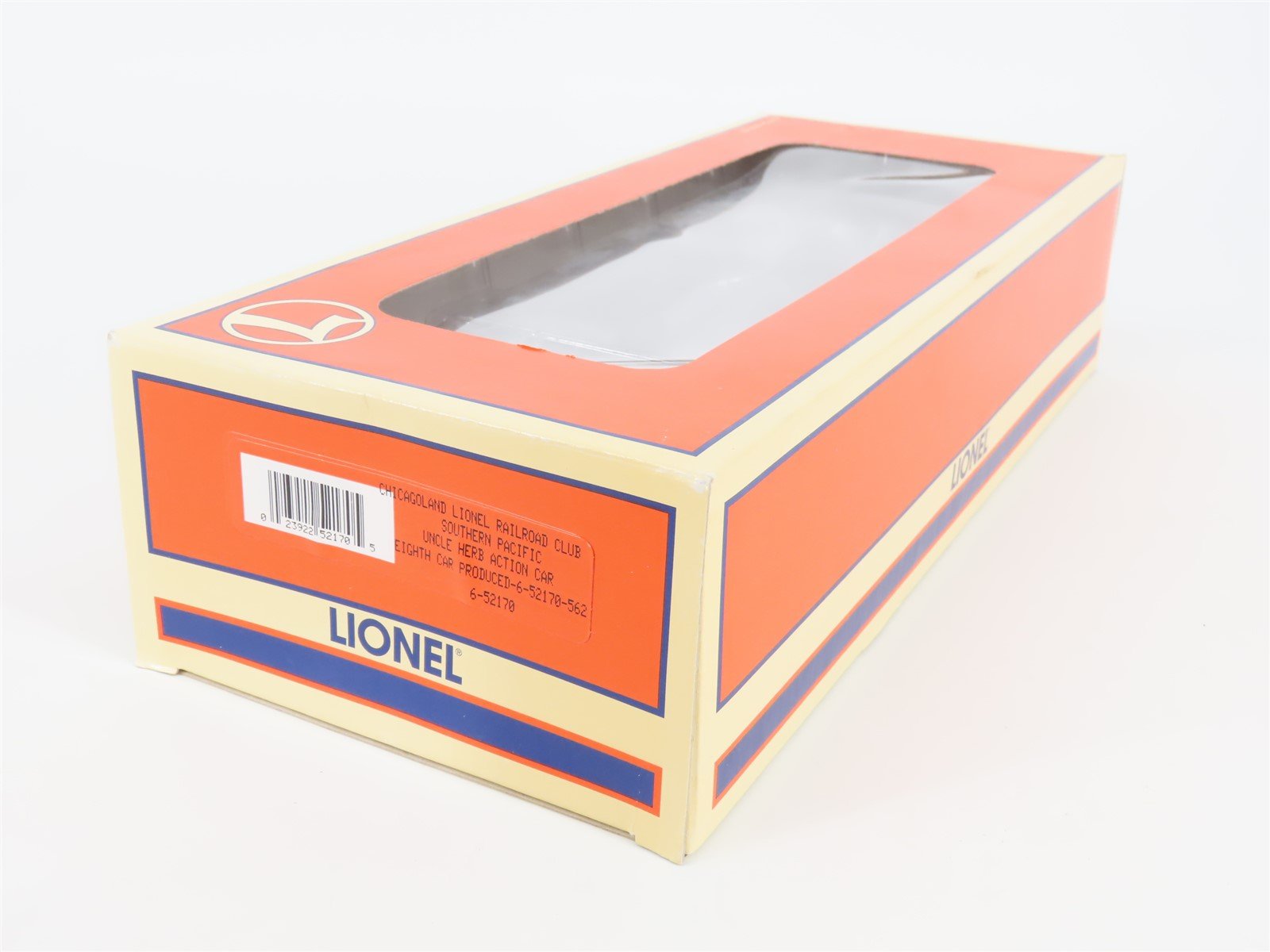 O Gauge 3-Rail Lionel 6-52170 LRRC SP Uncle Herb Action Box Car #52170-562