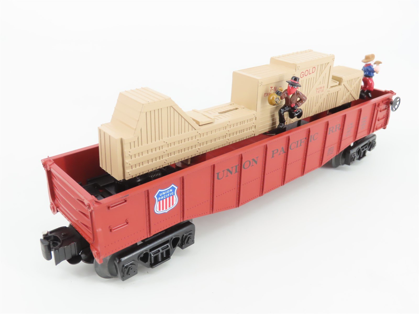 O Gauge 3-Rail Lionel 6-26791 UP Union Pacific Railroad Chase Gondola #26791
