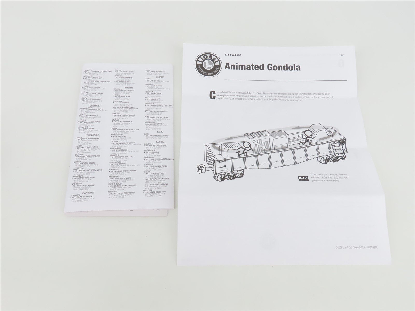 O Gauge 3-Rail Lionel 6-26791 UP Union Pacific Railroad Chase Gondola #26791