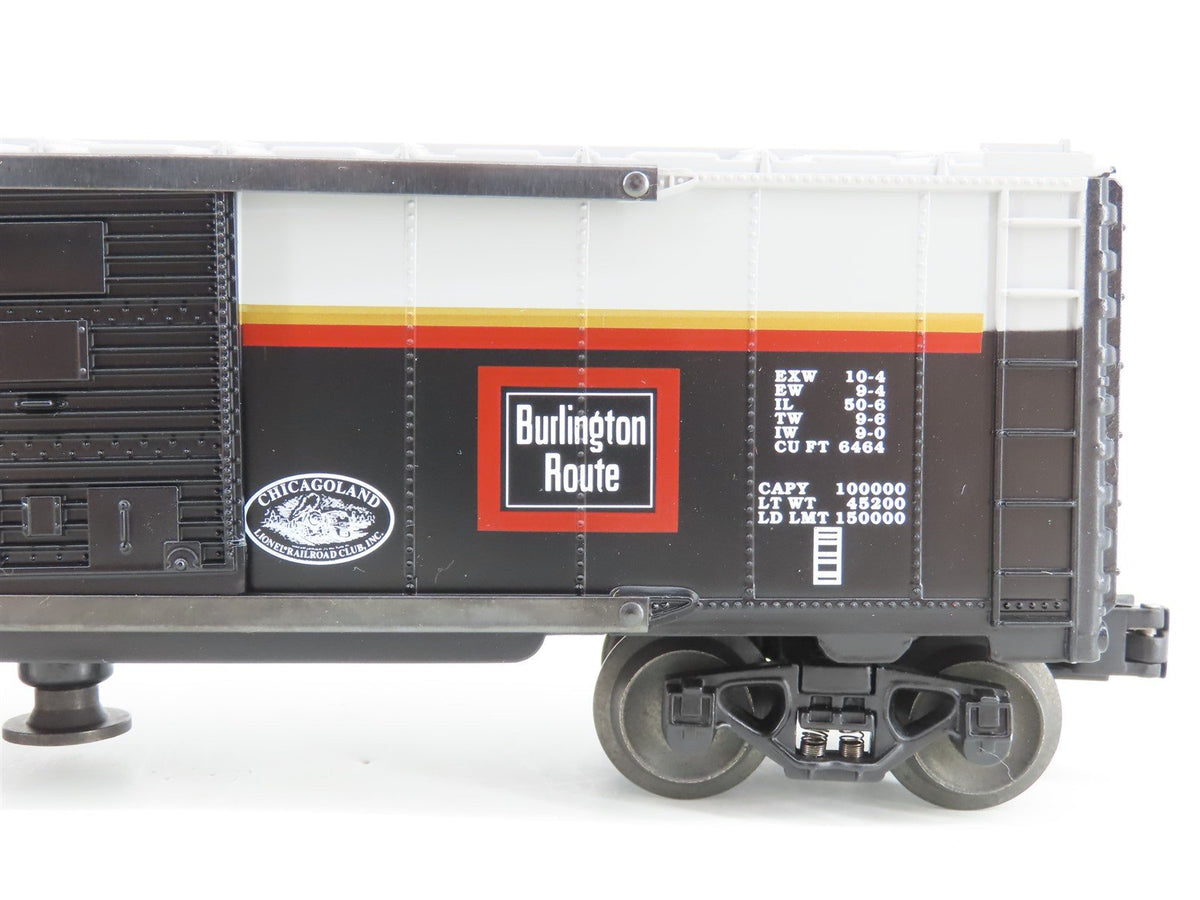 O Gauge 3-Rail Lionel 5-52178-559 LRRC CB&amp;Q Uncle Herb Action Box Car #52178-559