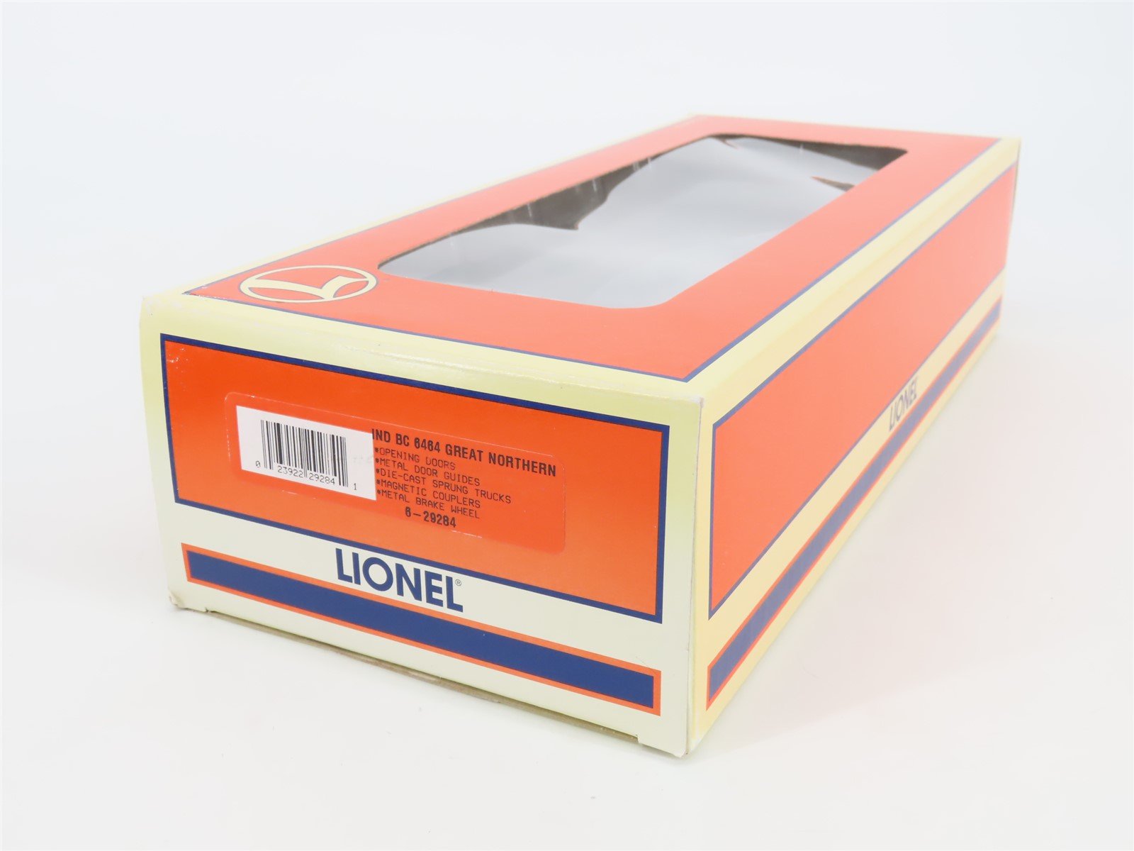 O Gauge 3-Rail Lionel 6-29284 GN Great Northern Single Door Box Car #0000