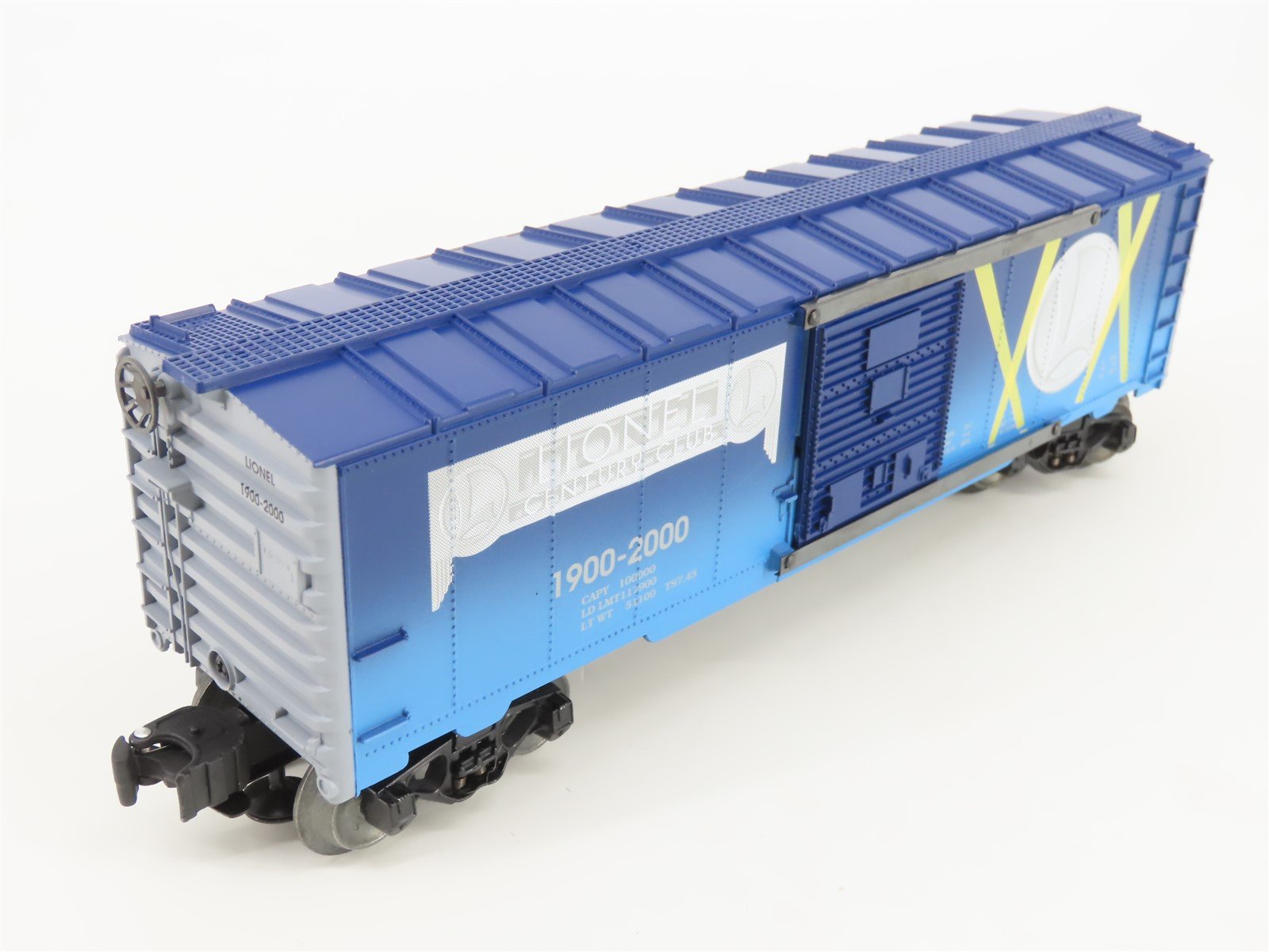 O Gauge 3-Rail Lionel 6-29204 Century Club Single Door Box Car #1900-2000