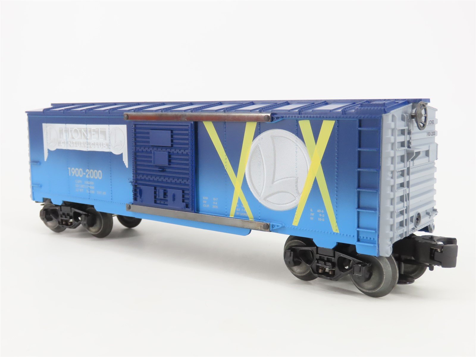 O Gauge 3-Rail Lionel 6-29204 Century Club Single Door Box Car #1900-2000