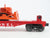 O Gauge 3-Rail Lionel Postwar 6-26023 Flat Car #6816 w/ Bulldozer