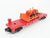 O Gauge 3-Rail Lionel Postwar 6-26023 Flat Car #6816 w/ Bulldozer