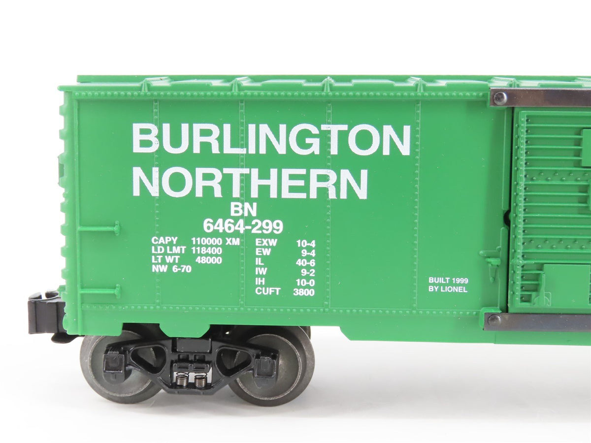 O Gauge 3-Rail Lionel 6-29251 BN Burlington Northern Box Car #6464-299