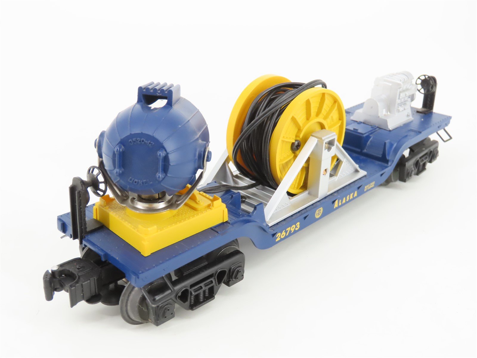 O Gauge 3-Rail Lionel 6-26793 ARR Alaska Extension Searchlight Car #26793