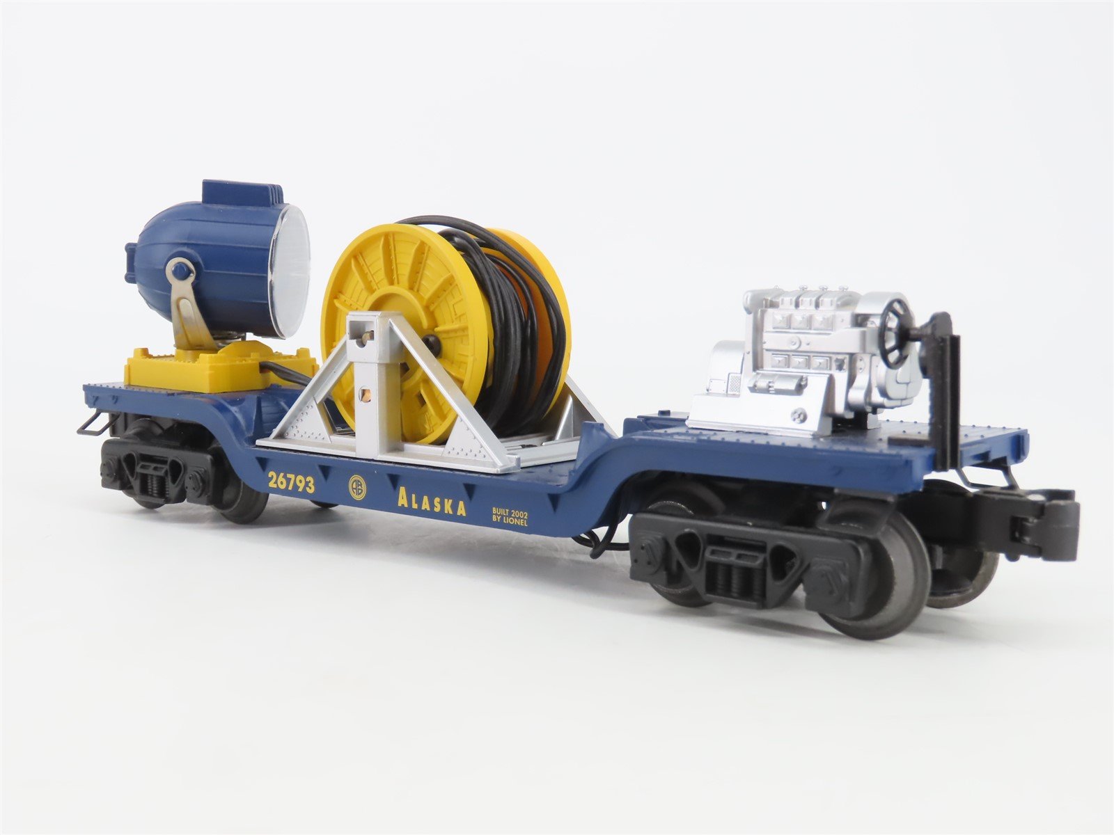 O Gauge 3-Rail Lionel 6-26793 ARR Alaska Extension Searchlight Car #26793