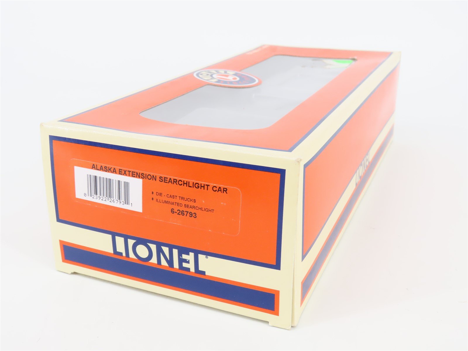 O Gauge 3-Rail Lionel 6-26793 ARR Alaska Extension Searchlight Car #26793