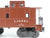 O Gauge 3-Rail Lionel Postwar 6-29714 Offset Cupola Caboose #6557