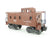 O Gauge 3-Rail Lionel Postwar 6-29714 Offset Cupola Caboose #6557