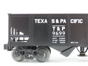 O Gauge 3-Rail Lionel 6-26748 T&P Texas & Pacific Railroad 2-Bay Hopper #9699