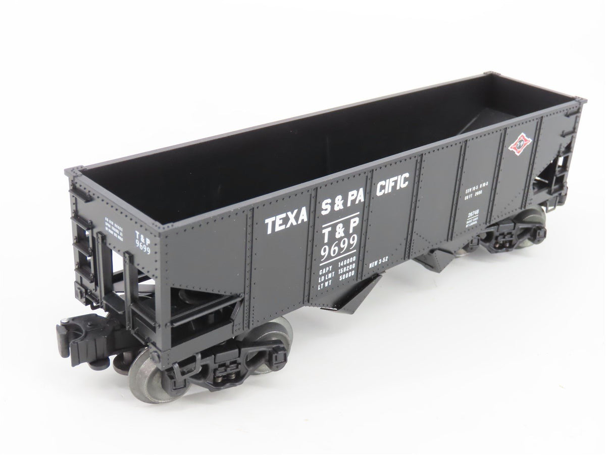 O Gauge 3-Rail Lionel 6-26748 T&amp;P Texas &amp; Pacific Railroad 2-Bay Hopper #9699